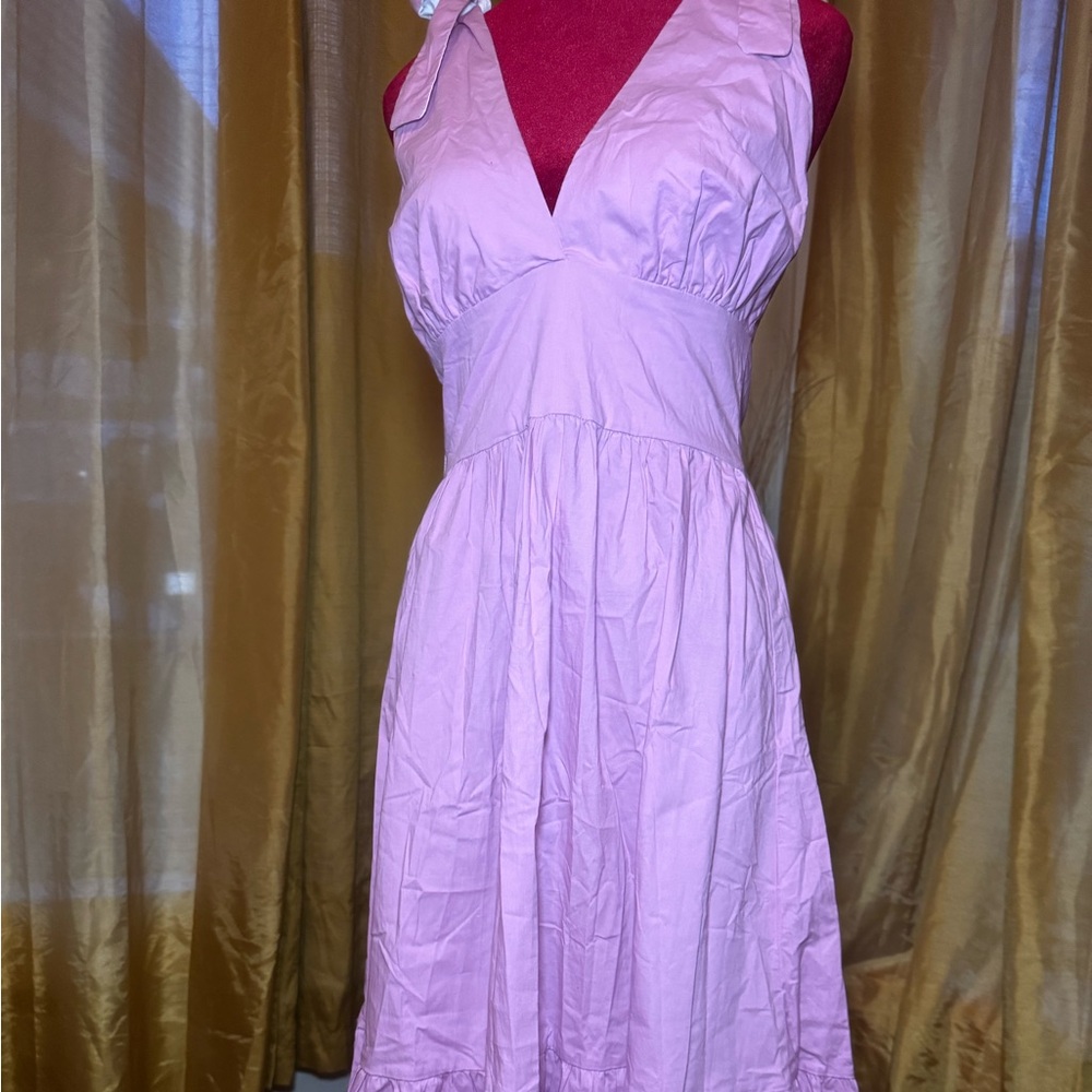 Lilac V-Neck Maxi Dress - Women